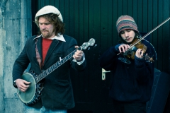 Straßenmusik in Galway