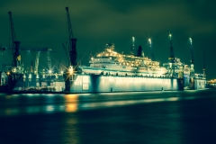 Werft in Hamburg
